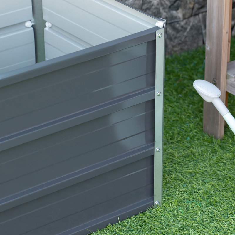 Aaleiya Metal Raised Garden Bed