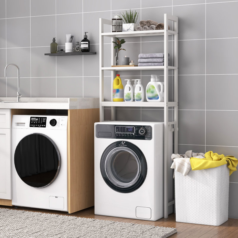 Nurdan Freestanding Over the Toilet Storage, White