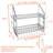 28 Inch Pot Rack Wall Mounted-1925355075