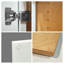 Armoire murale 30 po à deux portes en bois massif blanc avec 2 tablettes réglables prêtes à assembler pour la cuisine, la salle de bain, la buanderie et le garage (l 30 po x P 12 po x H 30 po)-1049915155