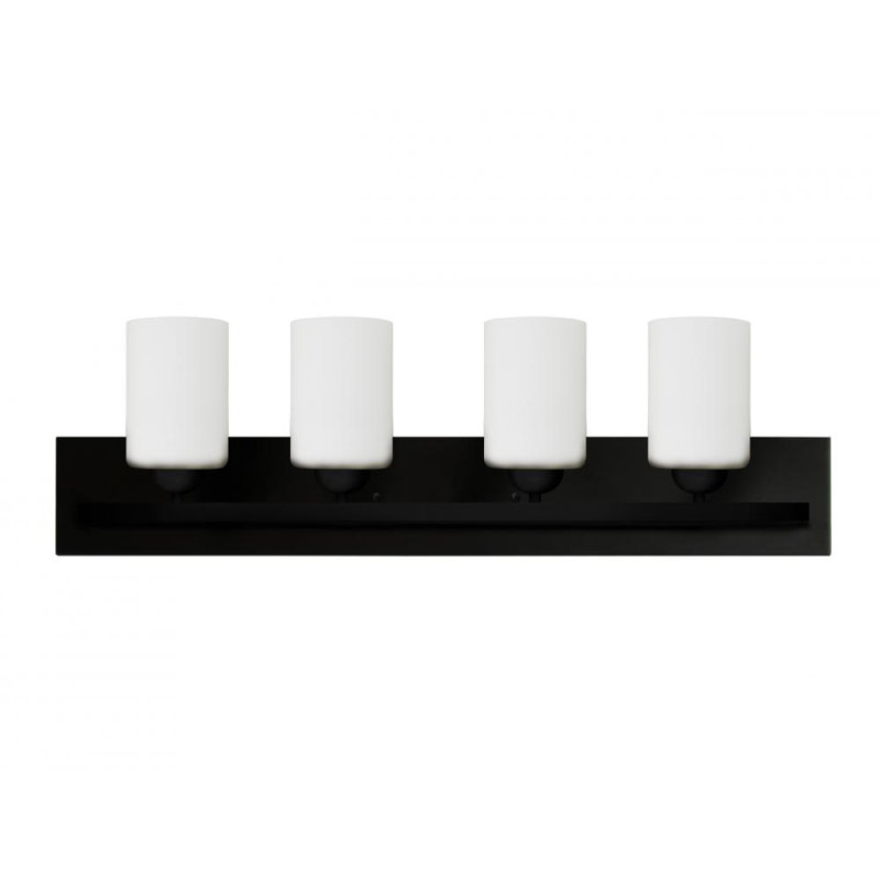 Éclairage pour meuble-lavabo à intensité variable Aimilia, Acier, 4