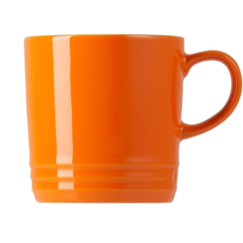 Stoneware Coffee Mug, Orange