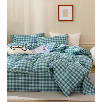 Washed Cotton Boho Soft Duvet Cover Set