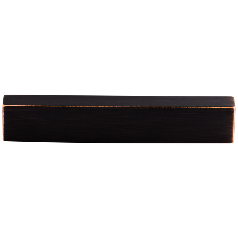 Modern Metro Finger Pull, Tuscan Bronze, 5" Center to Center