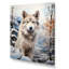 Siberian Dog Serenity III sur toile-328167033-298840396