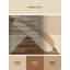 Tapis beige uni lavable à la machine Elkton Zucchini-1836709507