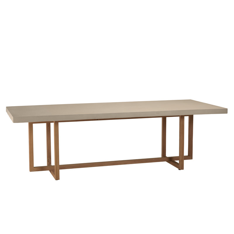 DAK Solid Wood Base Dining Table