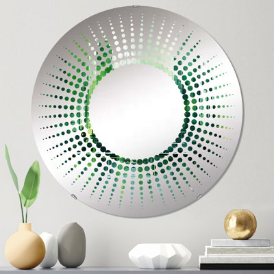 Miroir mural soleil