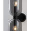  2 - Light Dimmable Black Up & Downlight