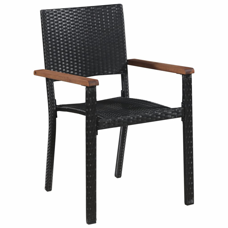 Cutberto 8 - Person Acacia Solid Wood Patio Dining Set Rectangular Table
