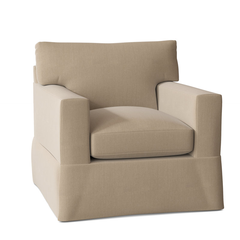 Fauteuil à housse large 37 po McCall, Faon Peyton