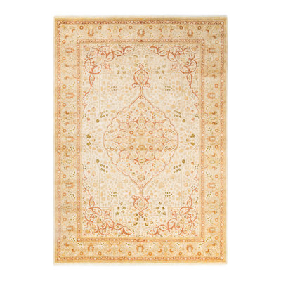 Classic One-of-a-Kind 6' 3" X 8' 10" Hand Knotted Area Rug