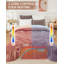 Couverture chauffante électrique en velours doux à double commande, chauffage rapide avec 4 niveaux de chaleur, arrêt automatique après 10 h, lavable à la machine, protection contre la surchauffe certifiée ETL - Rose, 229 x 254 cm (King)-136963153-136963155
