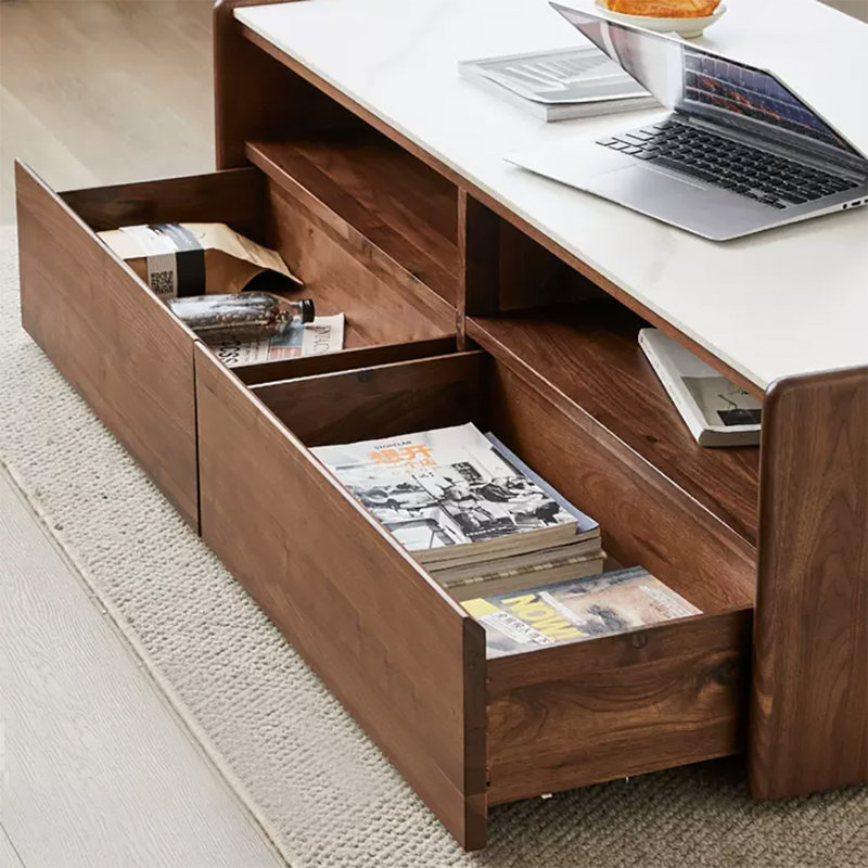 Table basse avec rangement Frame