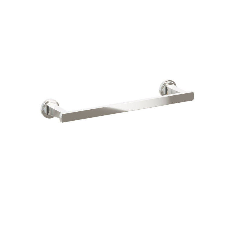 Porte-serviettes Emtek, Nickel poli, H 1,75 po x L 13,375 po x P 3,125 po
