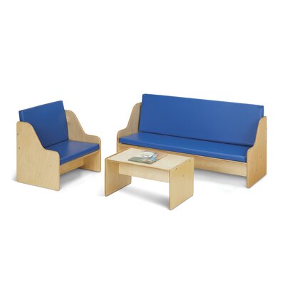 Young Time® Kids 3 Piece Rectangular Table and Chair Set -  Jonti-Craft, 7085YT