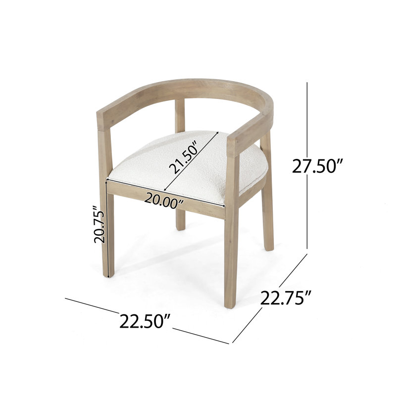 Ardelis 6 - Person Extendable Trestle Dining Set