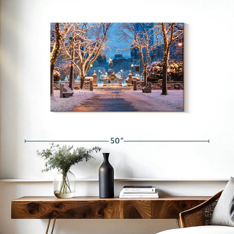 Nicci Boston Christmas, 24" H x 36" W