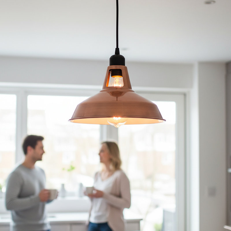 Rosado 1 - Light Pendant, Copper