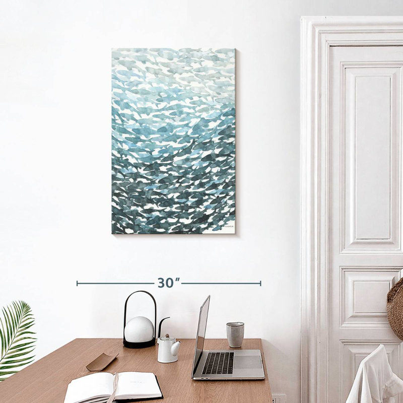 Brampt Deeper Blue, 30" H x 20" W