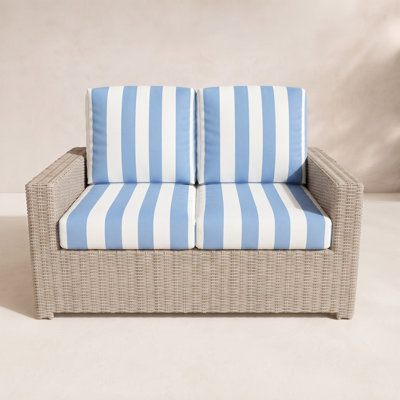 Henri 61" Sunbrella® Patio Loveseat
