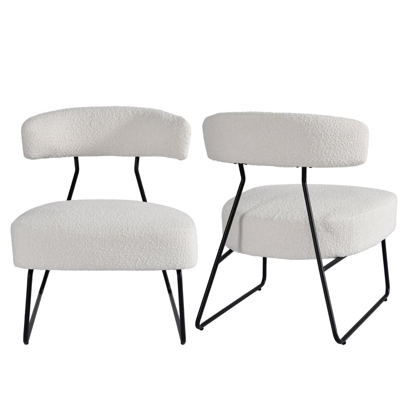 Ensemble de 2 chaises d'appoint Bell