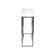 Shreya Glass Top Console Table