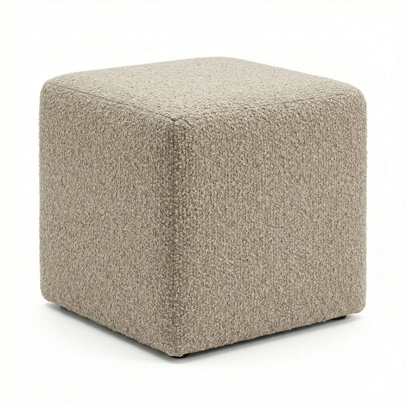 Berlin Gardens Lilly Hive 20" Square Pouf, Dune