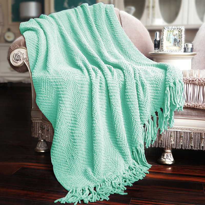 Throw Blanket, 152.4cm x 203.2cm, Bay