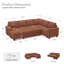 Large Corner Modular Sofa Set, Storage Couch Soft Upholstery Sleeper Sofa Bed For Living Room-719571593