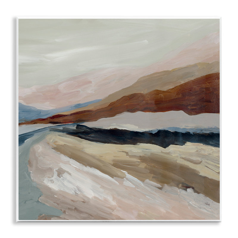 «Shadows Of Dusk Landscape», plaque murale par Jacob Q