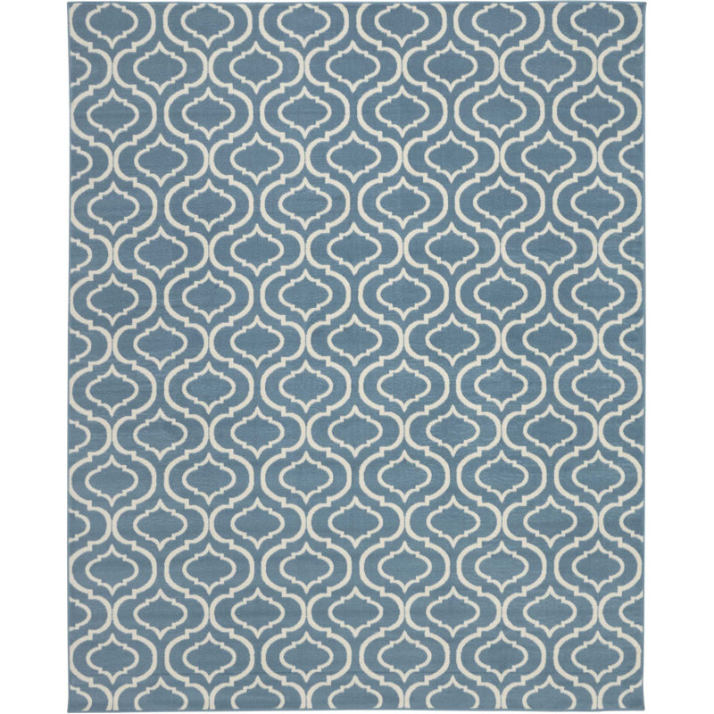 Kardinya Geometric Indoor Rug, Rectangle 7'10" x 9'10"