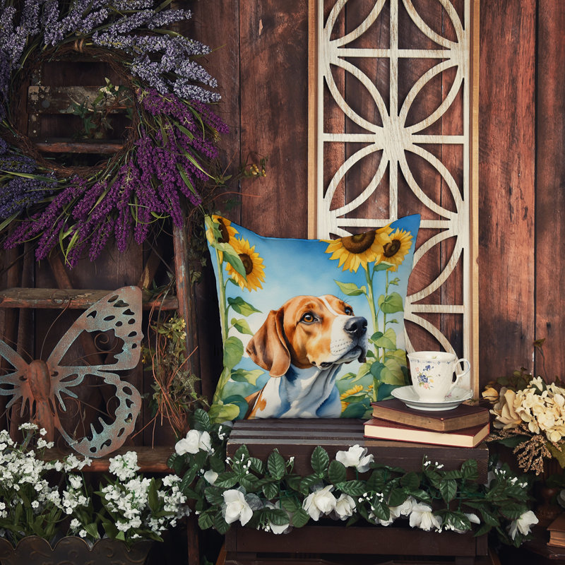 Coussin décoratif intérieur / extérieur Autre / Sans motif, H 14 po x l 14 po