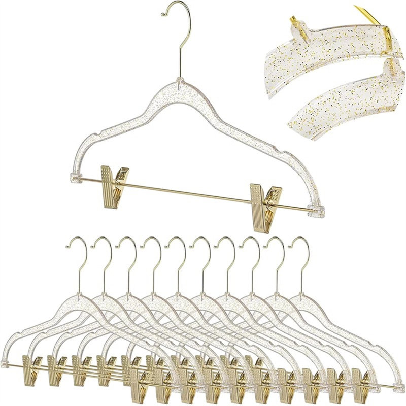 Cintre pour pantalons ajustable Crystal Clear, 10