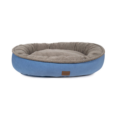 Microfiber Comfy Cup Dog Bed with Removable Cover