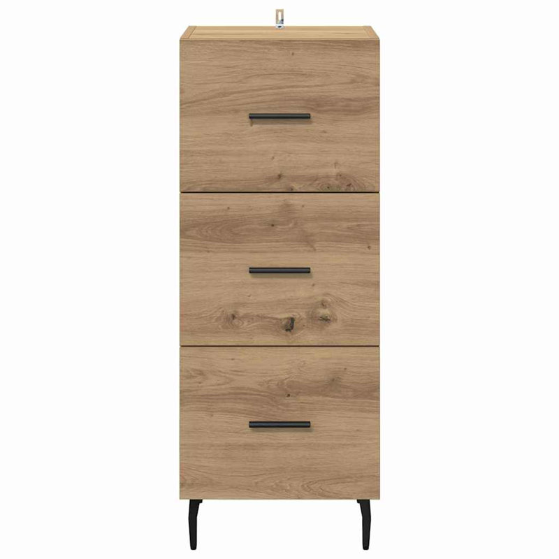 34.5cm Sideboard, Artisan Oak