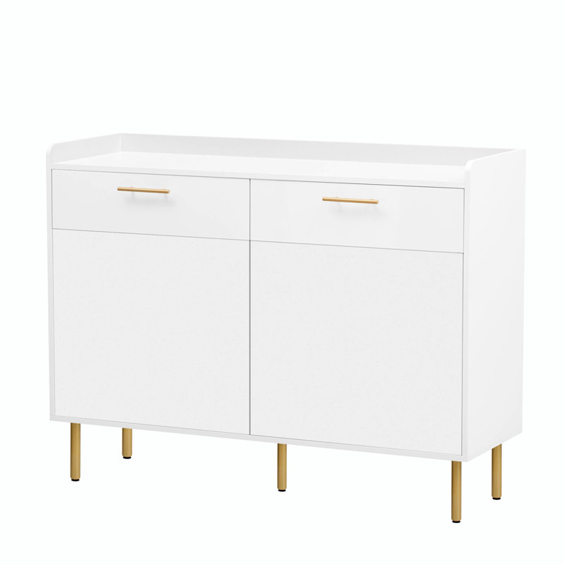 Armoire d'appoint Oder, Blanc