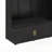 American Style 4-in-1 Hall Tree with Padded Bench, 4 Hooks, and Multi-Tier Storage Shelves-129333386