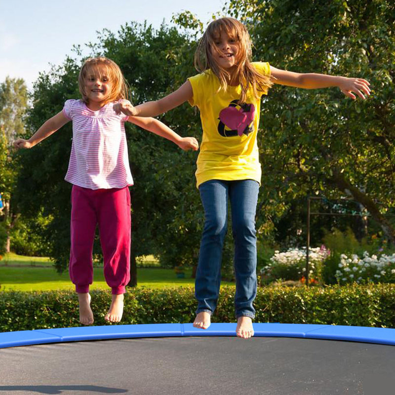 Gymax 4,6 po PVC, EPE, PE compatible avec le trampoline, 8'