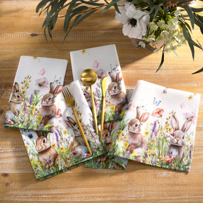 Farrel Easter Bunny Cloth Napkins
