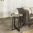 Paramus 22'' Tall Cross Legs End Table-1998451056