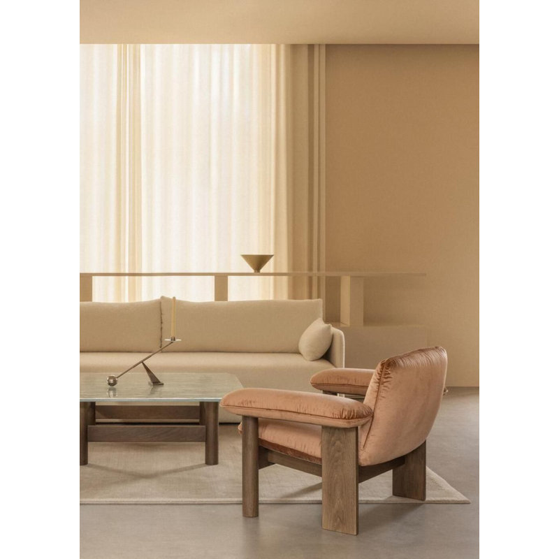 Duomo Hand Loomed Area Rug in Limestone Beige