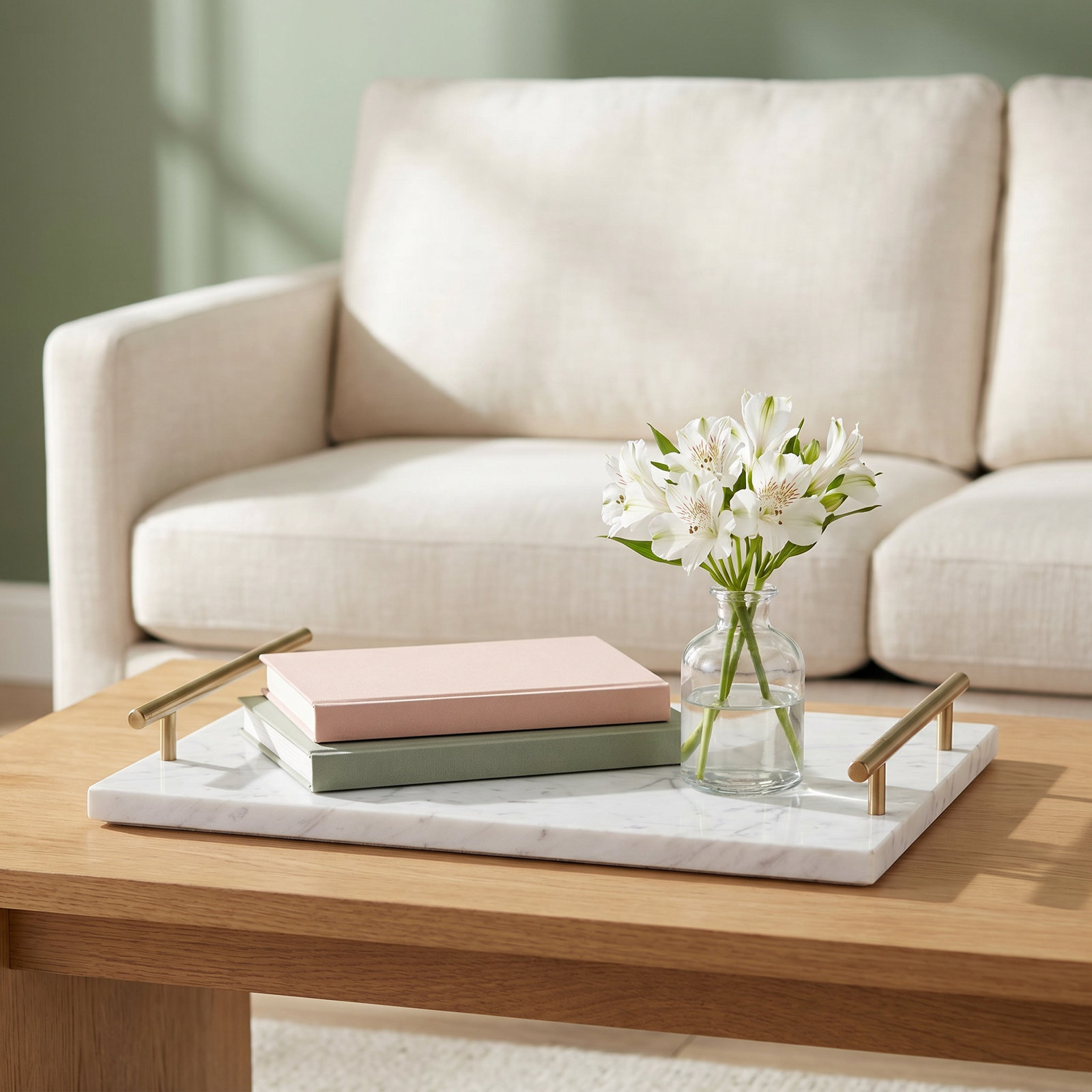Fairfield Genuine Marble Decorative Tray