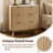 32" High Faux Marble Side Table with 3 Drawers & Fluted Design-1673556821-1825367024