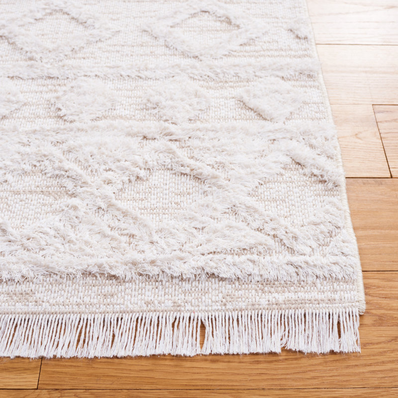 Abisoye Performance Geometric Rug, Rectangle 4' x 6'