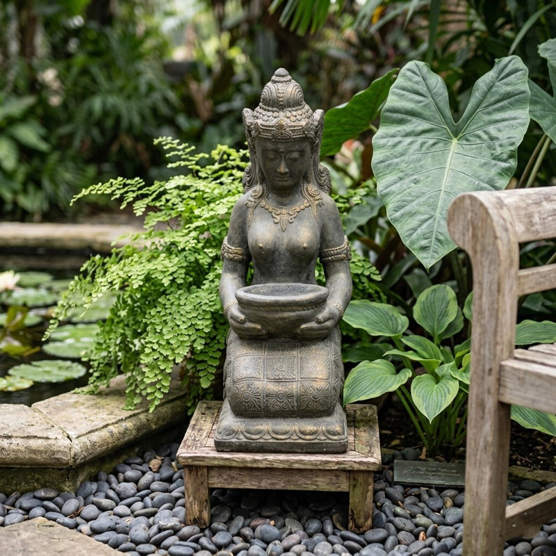 Incroyable statue Jong Rang