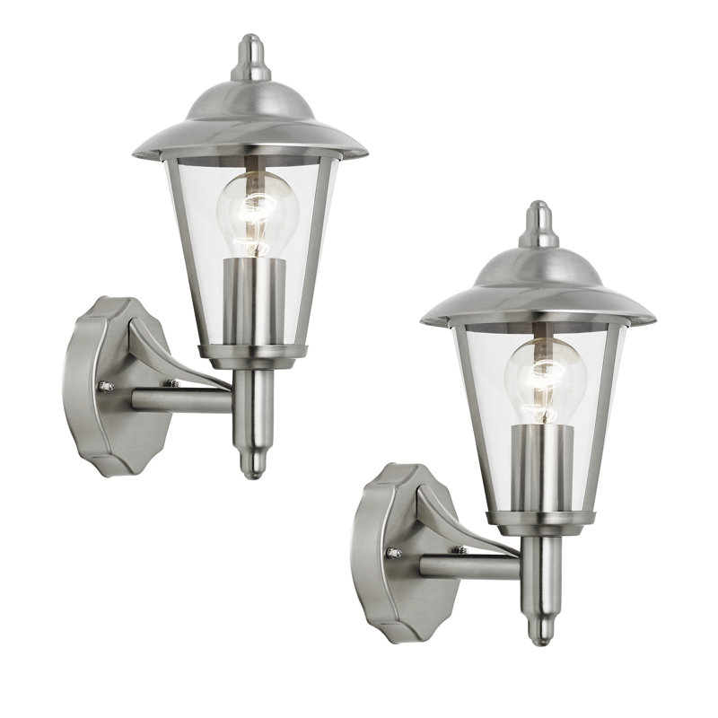 Rumbaugh 2 - Bulb 31.5cm H Outdoor Wall Lantern