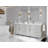 84'' Double Bathroom Vanity with Quartz Top-73455613