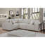 Canapé modulaire moderne avec repose-pieds 99 po Melrose