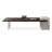 Black Rectangular Solid Wood desks-107970692